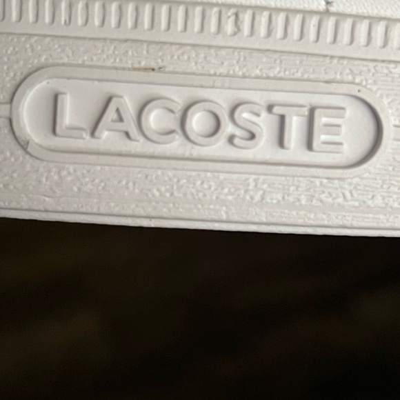 Lacoste Classic White Tennis Shoes - Picture 5 of 7